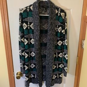 Patterned cardigan